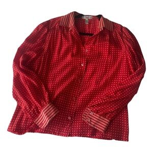 100% Silk Celine Blouse